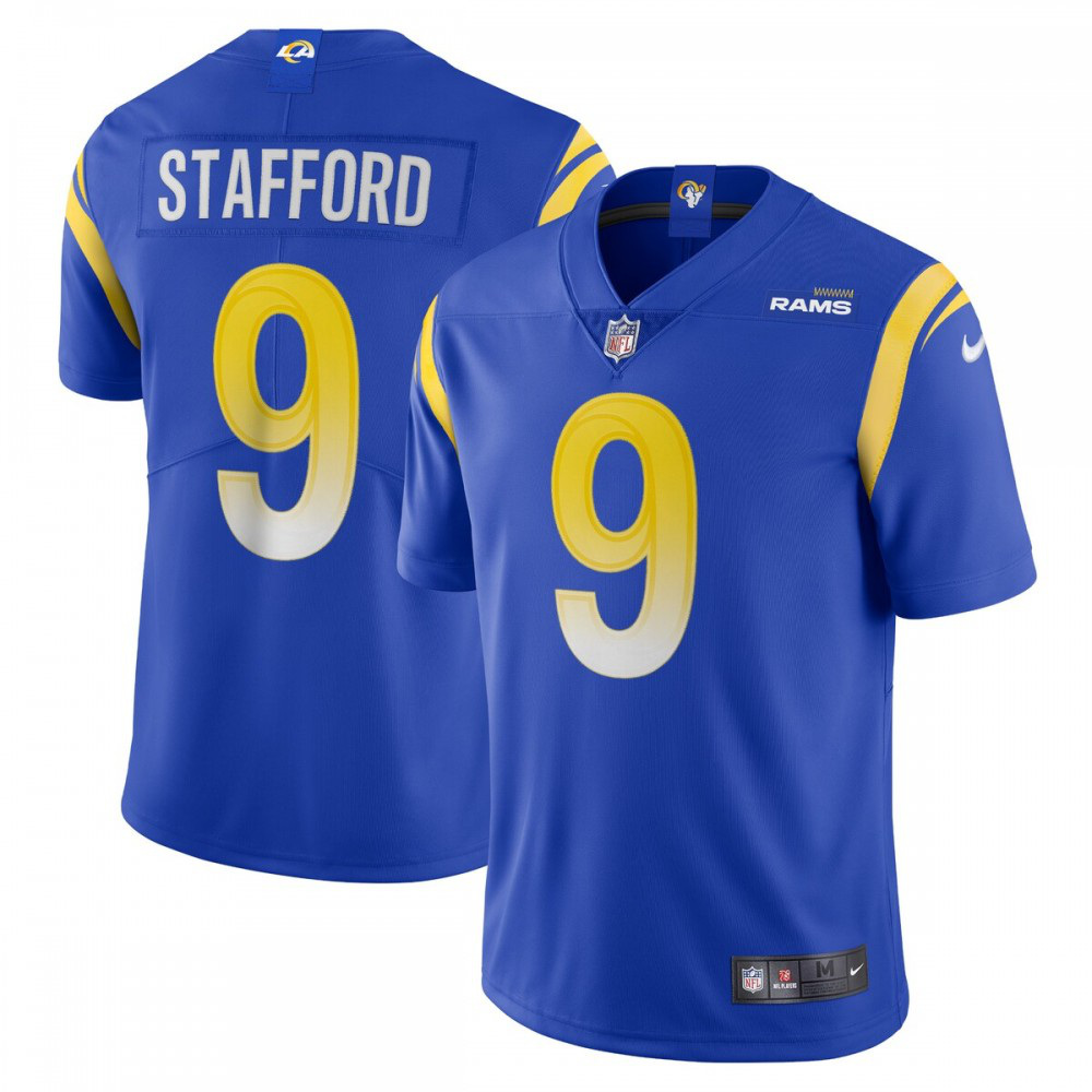 Matthew Stafford Los Angeles Rams Nike Vapor Limited Jersey - Royal-Profan Arena
